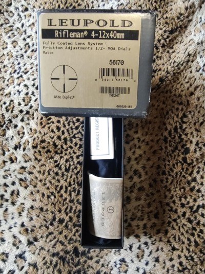 Leupold Rifleman scope, 4x12 power, new in the box - Image 4 of 6