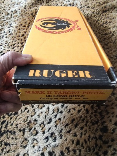 Ruger Mark 1 target model 6 7/8 in Barrel - Image 7 of 8