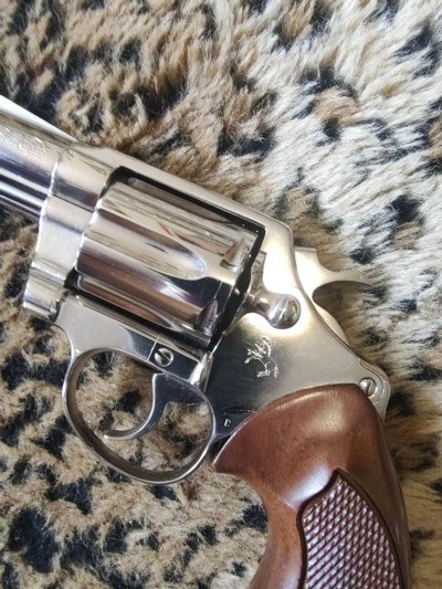 Like new Colt Cobra , nickel plated , Roy Clark estate gun - Image 1 of 10