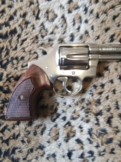 Like new Colt Cobra , nickel plated , Roy Clark estate gun - Image 2 of 10