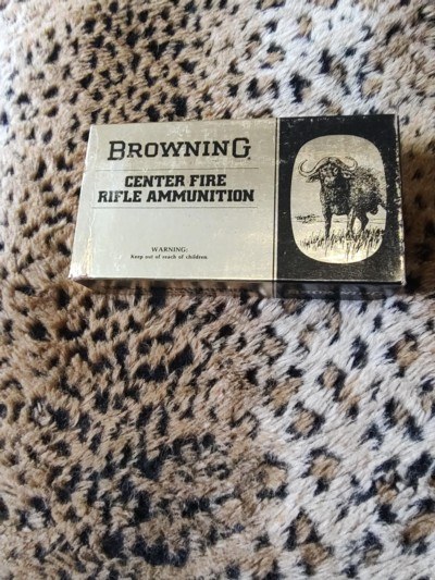 Browning factory 458 Winchester Magnum, antique - Image 1 of 2