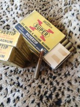 Antique Winchester 375 H&H 300 GR Silvertip factory ammo - Image 1 of 4