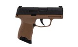 SIGS SAUER P365 9MM FDE - 1 of 5
