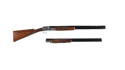 ABBIATICO & SALVINELLI O/U 2 BARREL SET 20 GAUGE