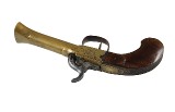UNKNOWN ENGLISH PERCUSSION BLUNDERBUSS PISTOL UNKNOWN - 3 of 4