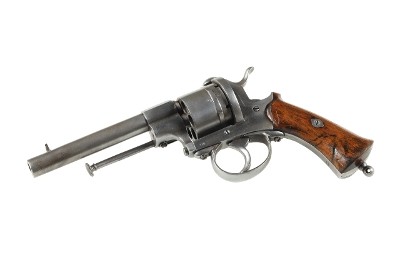 BELGIAN PINFIRE REVOLVER UNKNOWN - Image 4 of 4