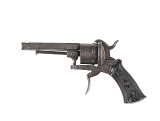 BELGIAN PINFIRE REVOLVER UNKNOWN - Image 2 of 4
