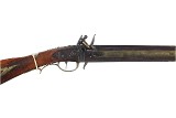NICHOLAS HAWK SWIVEL BREECH FLINTLOCK UNKNOWN CALIBER - Image 5 of 11