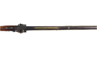 NICHOLAS HAWK SWIVEL BREECH FLINTLOCK UNKNOWN CALIBER - Image 8 of 11