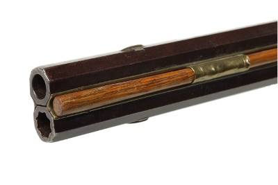 NICHOLAS HAWK SWIVEL BREECH FLINTLOCK UNKNOWN CALIBER - Image 10 of 11
