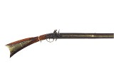 NICHOLAS HAWK SWIVEL BREECH FLINTLOCK UNKNOWN CALIBER - Image 4 of 11