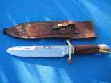 Harvey Draper Custom #20 Combat Survival Knife w/sheath circa 1960&s - 1 of 12
