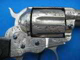 Colt Model 1877 Thunderer 41 cal. circa 1883 Engraved Sheriff's Model w/Colt Letter - 9 of 12