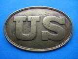 U.S. Civil War Cartridge Box Plate Non-Dug Original - 1 of 11