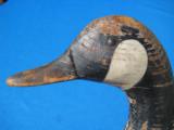 Ira Hudson Canada Goose Decoy Tack Eye Original Paint circa 1910 - 2 of 15