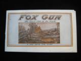 A.H. Fox Shotguns 1922 Original Catalog w/price list - 1 of 15