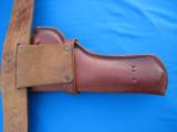 Heiser Tooled Gun Belt & Holster for S&W K38 - 12 of 13