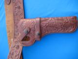 Heiser Tooled Gun Belt & Holster for S&W K38 - 2 of 13