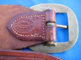 Heiser Tooled Gun Belt & Holster for S&W K38 - 3 of 13