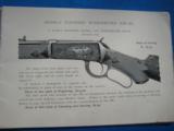Winchester Highly Finished Arms Catalog circa 1897 Original - 8 of 15