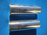 Abercrombie & Fitch Sterling Silver Shotshell Salt & Pepper Shakers Original Box Rare - 5 of 12