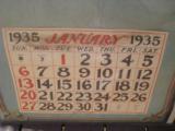Calendar Salesman's Sample circa 1935 Hunter & Llewellin Setter - 3 of 3