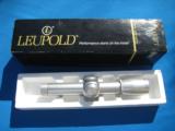 Leupold M8 2X Pistol Scope Silver Finish w/original box - 1 of 8
