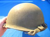 U.S. World War 2 Model M1 Combat Helmet Un-issued - 2 of 7