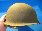 U.S. World War 2 Model M1 Combat Helmet Un-issued - 1 of 7