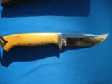 Fred Weber Custom Big Game Skinner Knife w/original sheath circa 1970's - 6 of 14