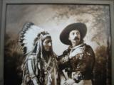 Buffalo Bill Cody & Sitting Bull Original Sepia Tone Photograph Montreal 1885 - 6 of 11