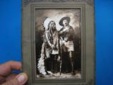 Buffalo Bill Cody & Sitting Bull Original Sepia Tone Photograph Montreal 1885 - 9 of 11