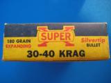 Western Super-X 30-40 Krag Silvertips Grizzly Box Full 180 Grain - 3 of 9