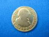 Spanish Gold 1/2 Escudo Coin dated 1779 - 1 of 4