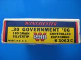 Winchester Silvertip 30 Gov't. 06 Bear Box Full Mint 180 gr. - 3 of 9