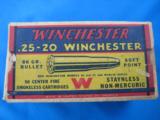 Winchester 25-20 Full Box Staynless 86 gr. SP - 2 of 9