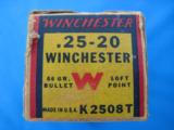 Winchester 25-20 Full Box Staynless 86 gr. SP - 4 of 9