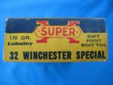Western Super-X 32 Winchester Special Full Box 170 gr. SP Boat Tail - 4 of 8