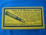 Western Super-X 32 Winchester Special Full Box 170 gr. SP Boat Tail - 2 of 8