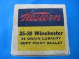Western 25-20 Target Box Full 86 gr. Lubaloy SP - 3 of 10
