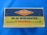 Western 25-20 Target Box Full 86 gr. Lubaloy SP - 5 of 10