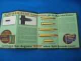 "RARE" Peters Ammunition Advertising Foldout circa 1928 "RARE" - 9 of 11