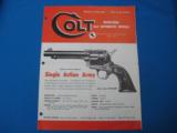 Colt Patent Firearms Co. Dealer Foldout 1957 - 1 of 6