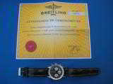 Breitling Navitimer Chronometre D23322 w/Box & Paperwork 2003 SS 18K - 8 of 9