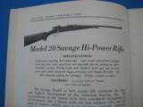 Savage Sporting Arms & Ammunition #63 Catalog circa 1929 - 8 of 14