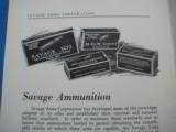 Savage Sporting Arms & Ammunition #63 Catalog circa 1929 - 13 of 14