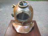 Antique Divers Helmet 2 Light Pre WW2 - 1 of 19