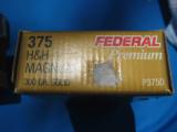 Federal Premium 375 H&H 300 Grain Solids Dangerous Game Loads - 2 of 5