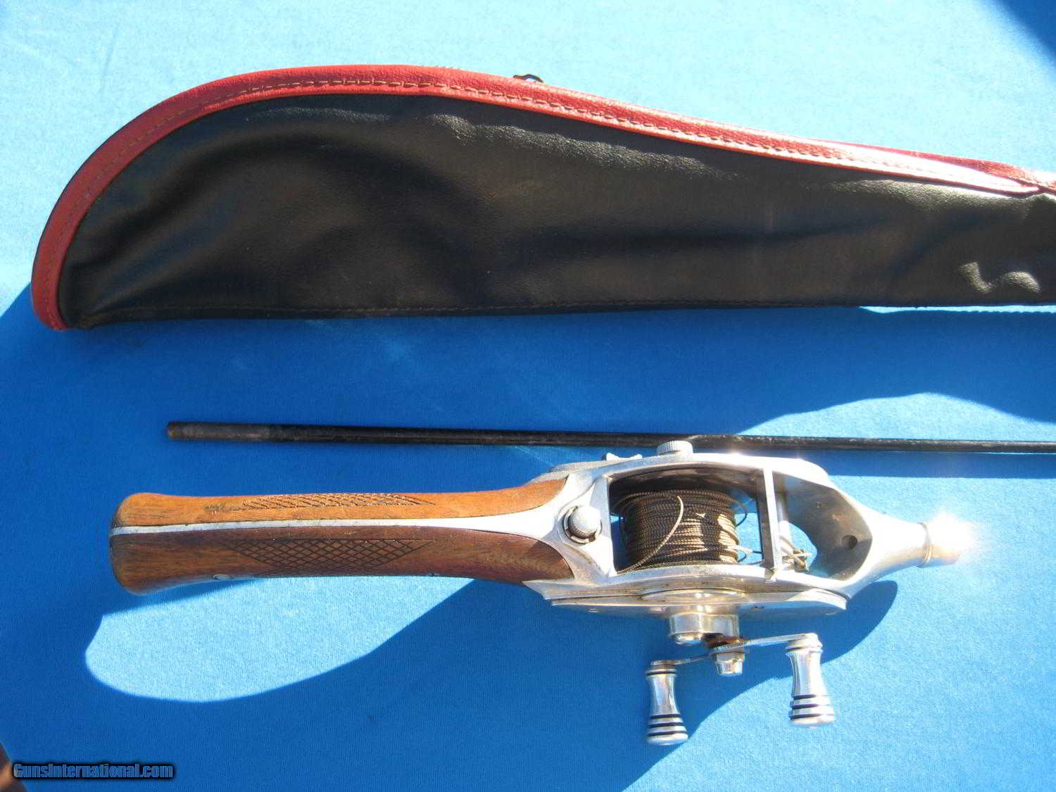 Vintage HURD Super Caster Fishing Rod & Reel