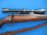 Winchester Model 70 Pre-64 22 Hornet w/Weaver K6 & Original Redfield Rings and Mount 98%+ - 1 of 25